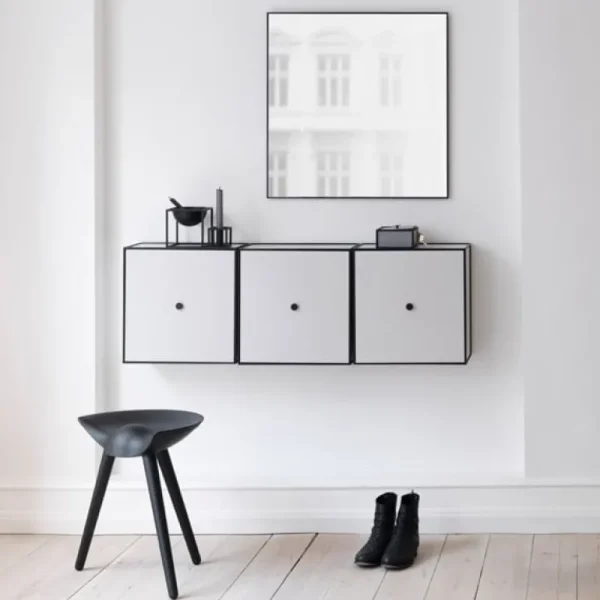 Audo Copenhagen Frame 28 låda, svartbetsad ask