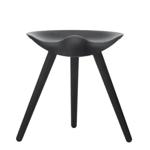 Audo Copenhagen ML42 pall, 48 cm, svartbetsad bok