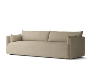 Audo Copenhagen Offset tresitsig soffa, Audo Bouclé 02