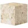 Audo Copenhagen Plinth bord, kub, Kunis Breccia marmor