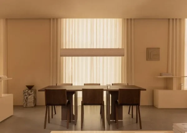 Audo Copenhagen Ready stol, röd betsad ek