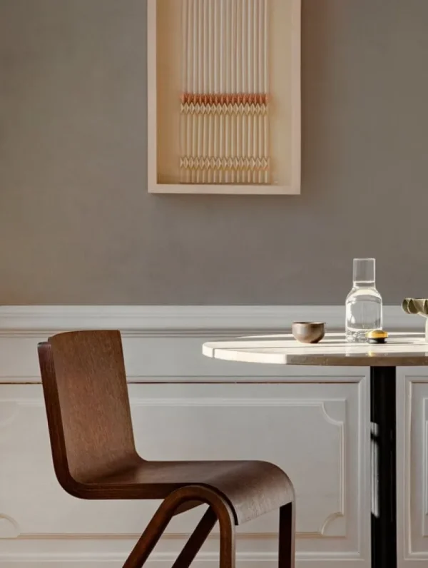 Audo Copenhagen Ready stol, röd betsad ek