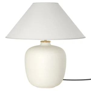 Audo Copenhagen Torso bordslampa, 37 cm, sand - off-white