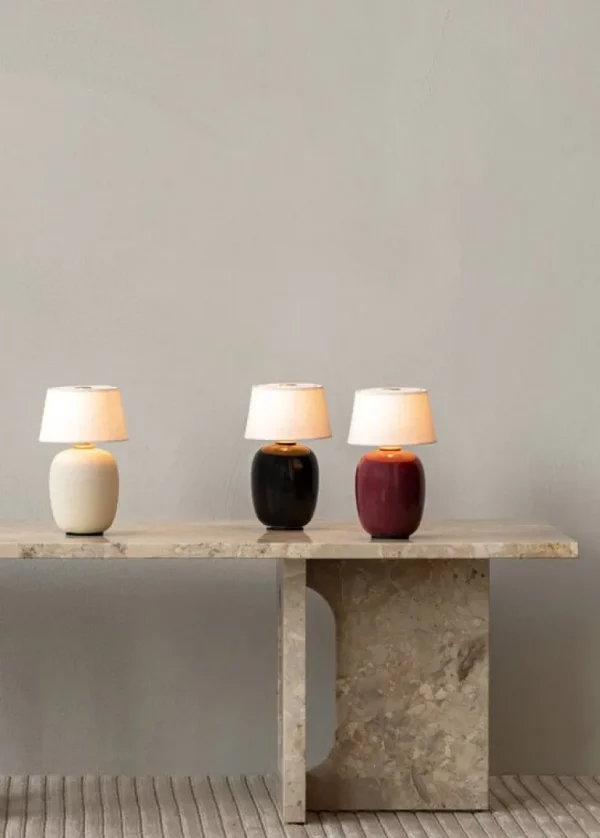 Audo Copenhagen Torso Portable bordslampa, svart