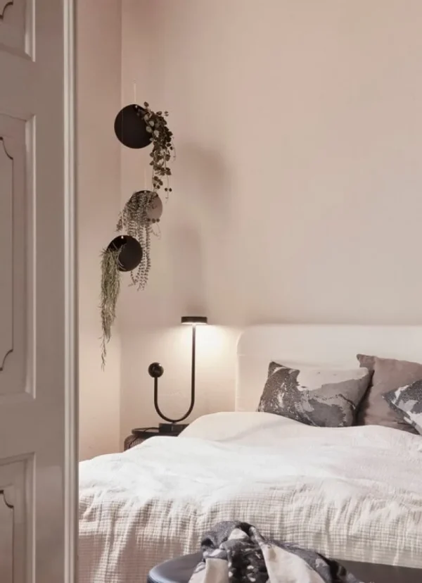 AYTM Globe hängande blomkruka, stor, svart - guld