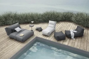 Blomus Stay Garden sidobord, varmt grå