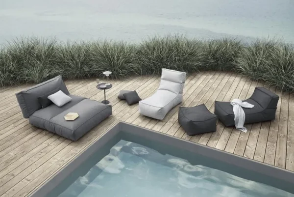 Blomus Stay Garden sidobord, varmt grå
