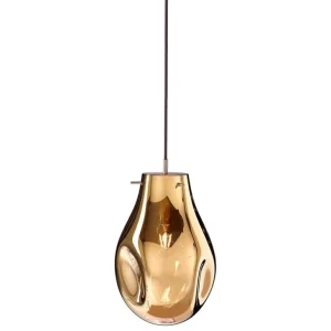 Bomma Soap pendel, stor, guld