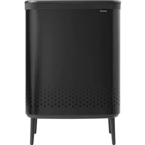 Brabantia Bo Laundry Bin Hi tvättkorg, 2 x 45 l, mattsvart