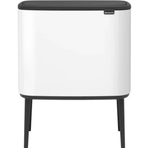 Brabantia Bo Touch Bin 11 + 23 l, vit