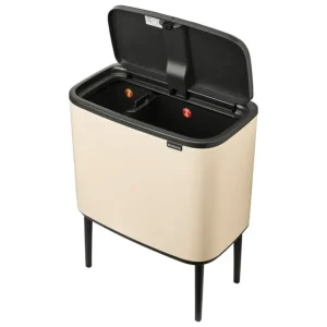 Brabantia Bo Touch Bin 11 + 23 L, mjuk beige