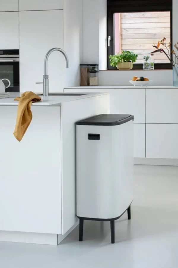 Brabantia Bo Touch Bin Hi soptunna, 60 l, vit