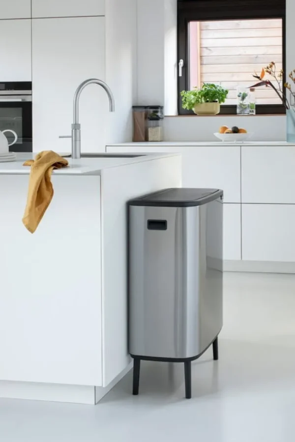 Brabantia Bo Touch Bin Hi soptunna, 60 l, matt stål