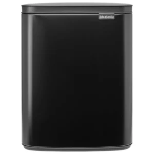 Brabantia Bo Waste Bin, 12 l, mattsvart