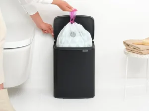 Brabantia Bo Waste Bin, 12 l, mattsvart