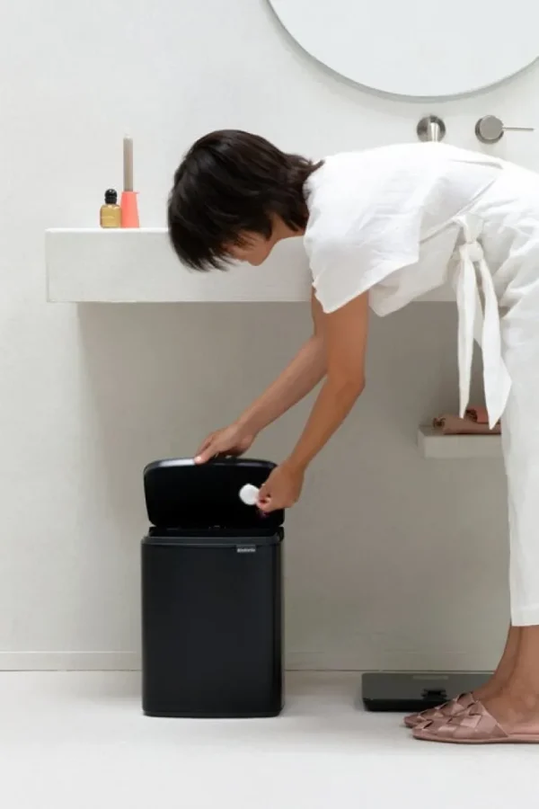 Brabantia Bo Waste Bin, 12 l, mattsvart