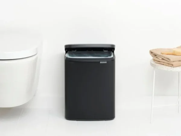 Brabantia Bo Waste Bin, 12 l, mattsvart