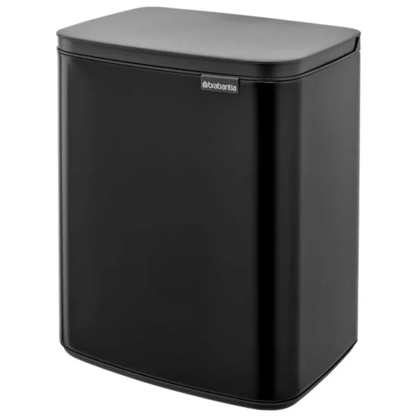 Brabantia Bo Waste Bin, 12 l, mattsvart