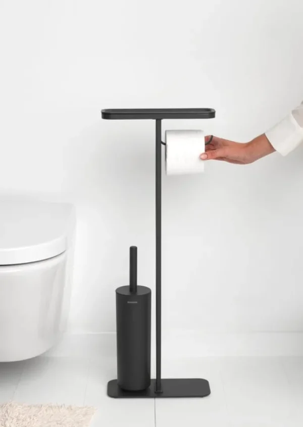 Brabantia MindSet toalettservant, silikon, mineral oändligt grå