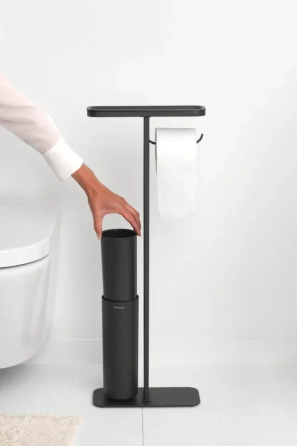 Brabantia MindSet toalettservant, silikon, mineral oändligt grå