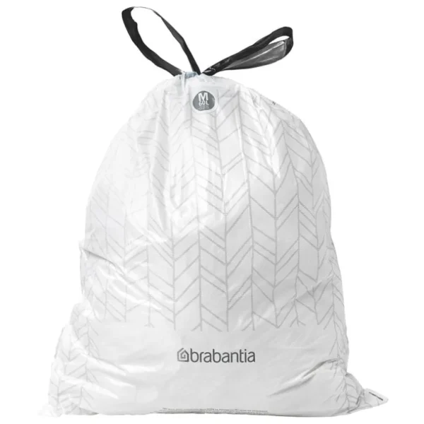 Brabantia PerfectFit soppåsar, 60 L (M), dispenser med 40 st