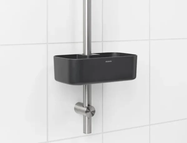 Brabantia ReNew duschhylla, mörkgrå