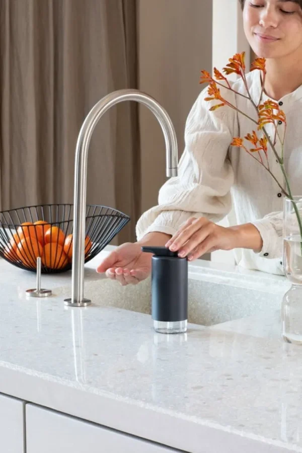 Brabantia SinkStyle tvåldispenser, 200 ml, Mineral Infinite grey