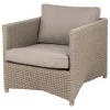 Cane-line Diamond loungefåtölj, taupe