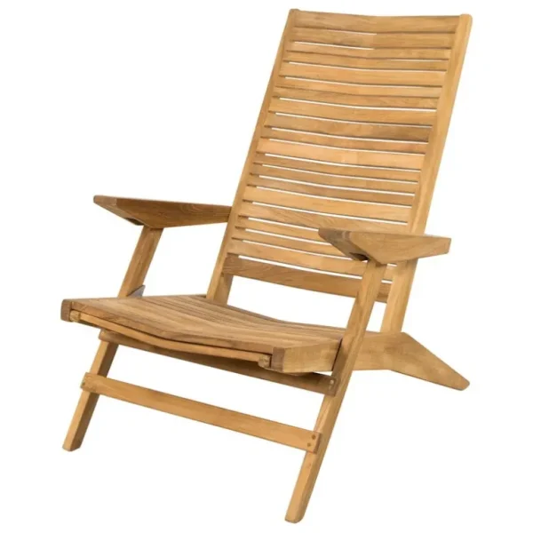 Cane-line Flip däckstol, teak