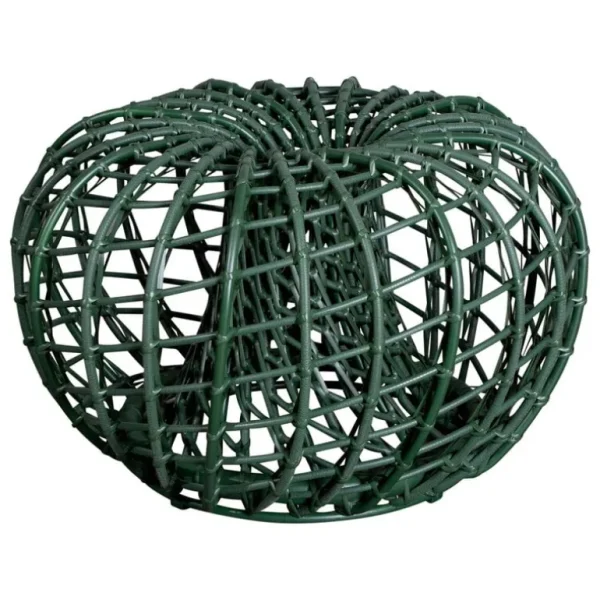 Cane-line Nest fotpall, liten, mörkgrön