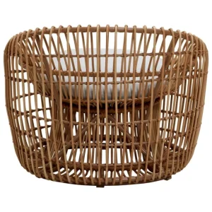 Finnish Design Shop Cane-line Nest rund stol, natur - ljusgrå