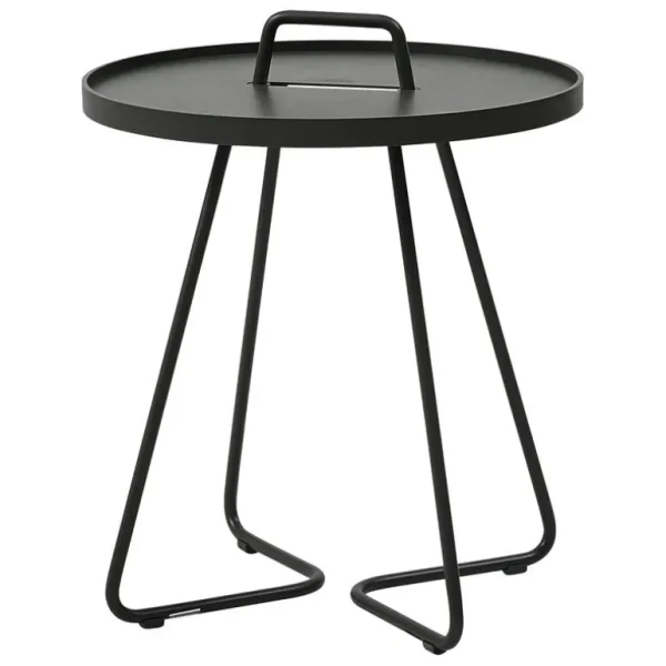Cane-line On-the-move bord, litet, svart