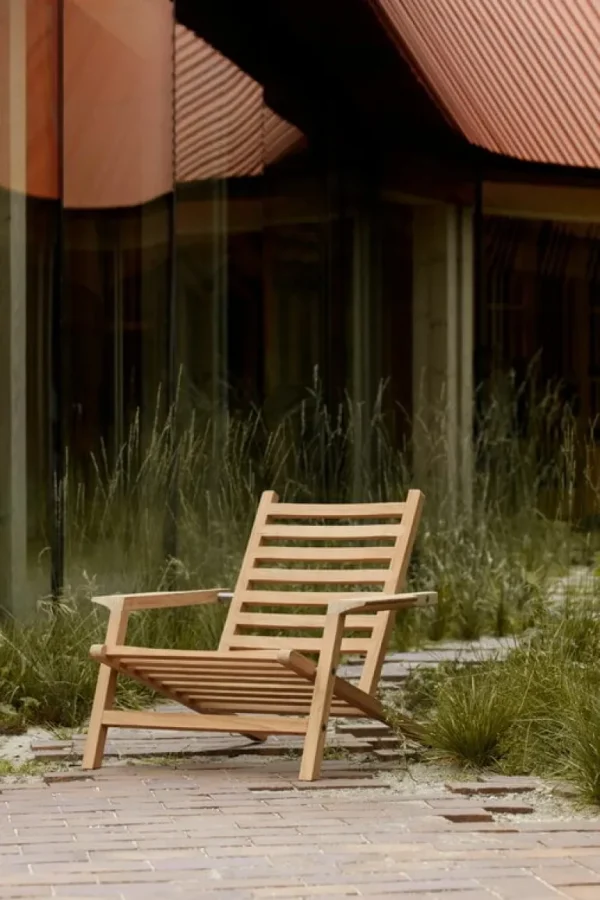 Carl Hansen & Su00f8n Carl Hansen & Søn AH603 Outdoor däckstol, teak