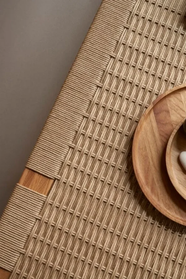 Carl Hansen & Søn BM0489L bordsbänk, lång, oljad ek - papperssnöre