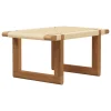 Carl Hansen & Søn BM0489S bordsbänk, kort, oljad ek - papperssnöre
