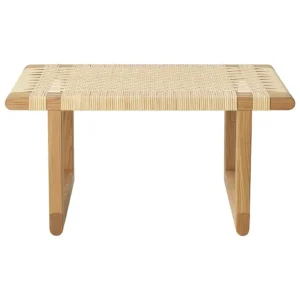 Carl Hansen & Søn BM0488S Table Bench sidobord, kort, oljad ek - rotting