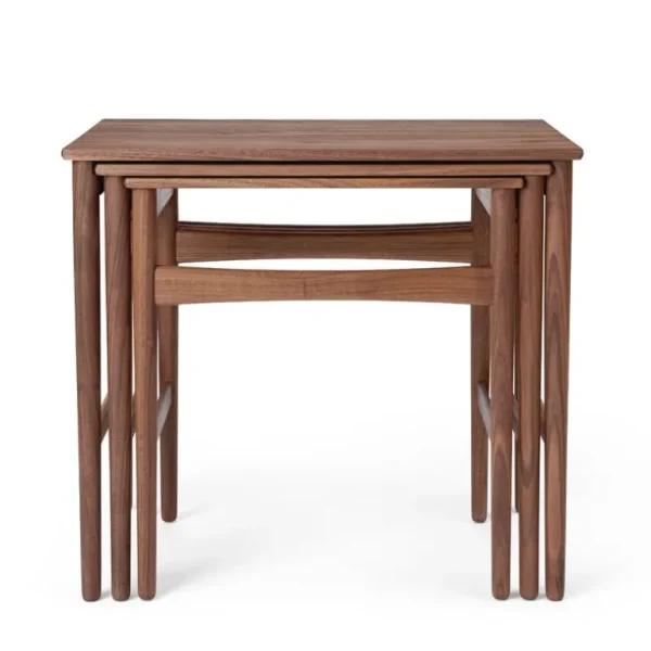 Carl Hansen & Søn CH004 Nesting Tables, oljad valnöt