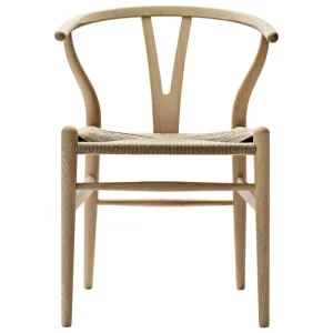 Carl Hansen & Søn CH24 Wishbone-stol, såpad ek - naturlig snöre