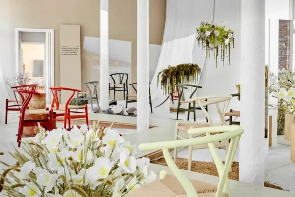 Carl Hansen & Søn CH24 Wishbone-stol, mjuk stockros - naturlig snöre