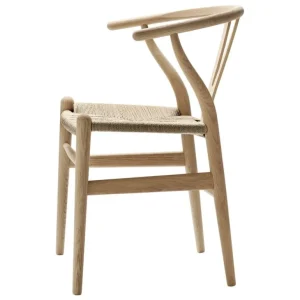 Carl Hansen & Søn CH24 Wishbone-stol, såpad ek - naturlig snöre