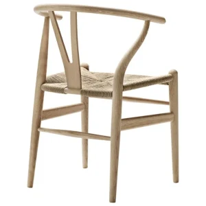 Carl Hansen & Søn CH24 Wishbone-stol, såpad ek - naturlig snöre