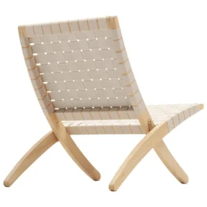 Carl Hansen & Søn MG501 Cuba fåtölj, oljad ek - naturlig väv