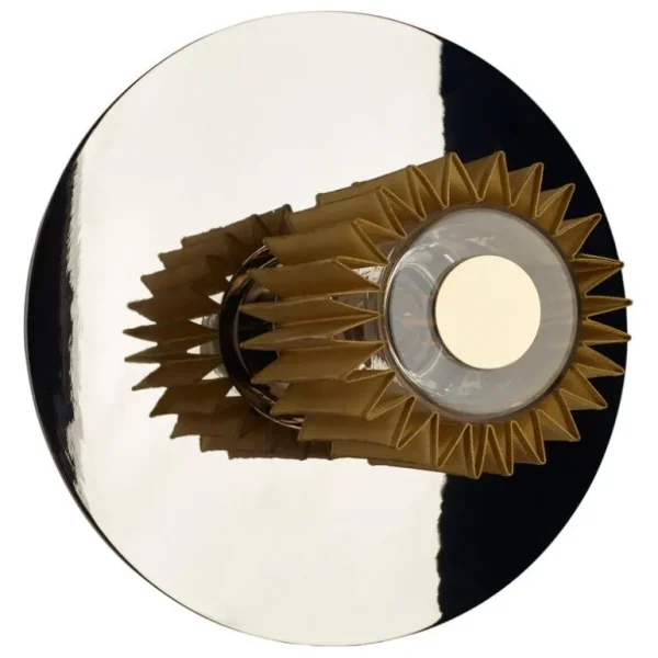 DCWéditions In The Sun 270 vägg-/taklampa, silver - guld