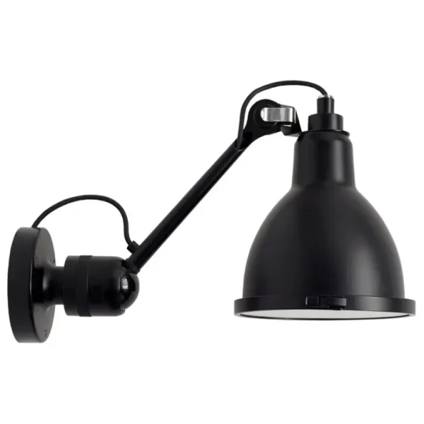 DCWu00e9ditions DCWéditions Lampe Gras 304 Classic utelampa, rund skärm, svart