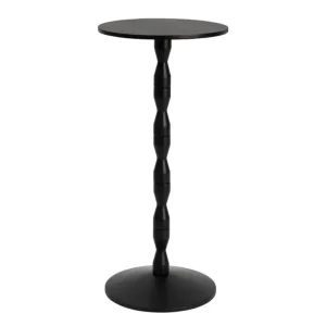 Design House Stockholm Pedestal sidobord, svart