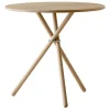 Eberhart Furniture Aldric matbord, 80 cm, ljus ek