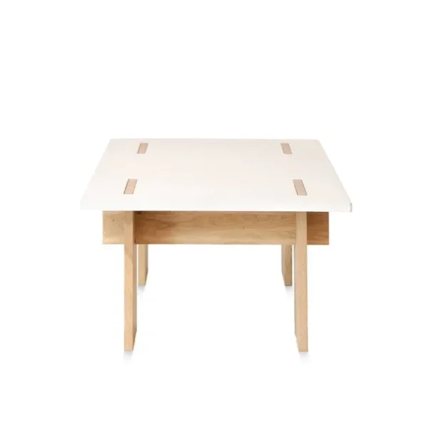 Eberhart Furniture Arnold soffbord, ljus betong - ljus ek