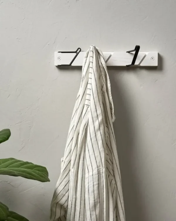 Essem Design Tamburin klädhängare, 31,5 cm, ek - vit