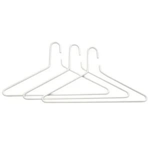 Essem Design Triangel, klädhängare, 3-pack, vit