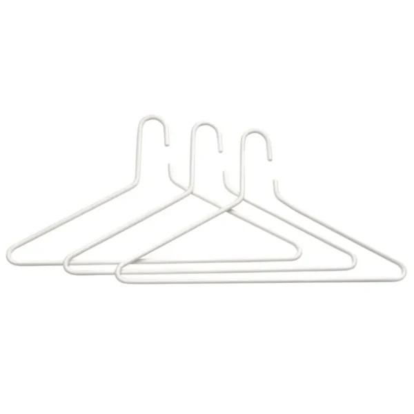 Essem Design Triangel, klädhängare, 3-pack, vit